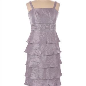 R&M Richards women’s formal dress purple size 10